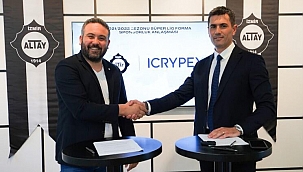 18 Yıl Sonra Süper Lig'e Yükselen Altay'ın Forma Kol Sponsoru ICRYPEX Oldu
