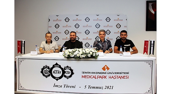 Altay’ın Sağlık Sponsoru İEÜ Medical Park Hastanesi Oldu