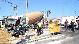 Aydın'daki trafik kazalarında 2 kişi yaralandı