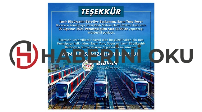 Başkan Karakayalı’dan Soyer’e Teşekkür