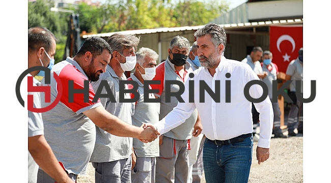 Başkan Sandal, Personeliyle Bayramlaştı