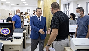 Batur, bayramlaşma programına başladı
