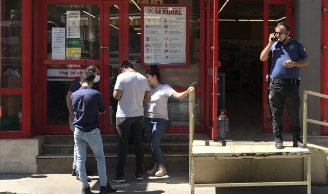 Bıçaklı saldırgan teslim oldu