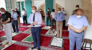 Bilal Ağa Mescidinde ilk cuma namazı kılındı.