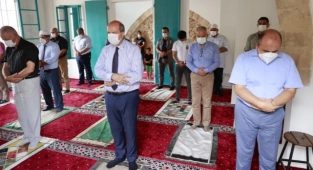 Bilal Ağa Mescidinde ilk cuma namazı kılındı.