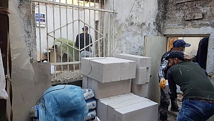 Bornova’da ihtiyaç sahiplerine uluslararası destek