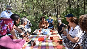 Bornova’da ilk bamya hasadı Soyer’den