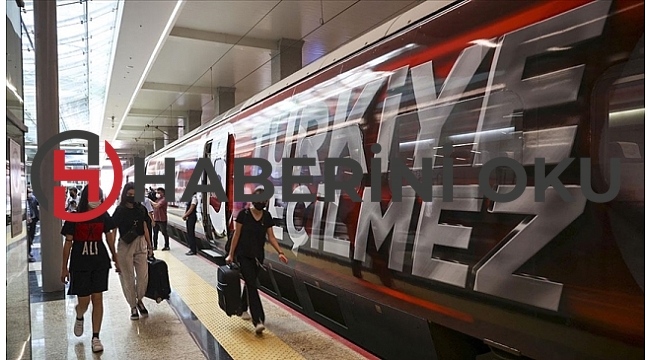 Demokrasi ve Milli Birlik Treni Ankara'dan hareket etti