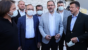 Gençlik ve Spor Bakanı Kasapoğlu İzmir'de