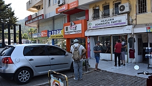 HDP binasına pompalı tüfekle ateş açan şüpheli gözaltına alındı