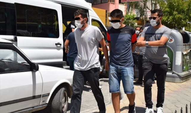 Hırsızlık ve gasp olaylarına ilişkin 12 şüpheli gözaltına alındı