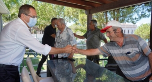 Huzur evine bayram ziyareti