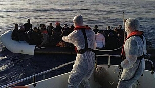 İzmir'de 81 kaçak göçmen kurtarıldı
