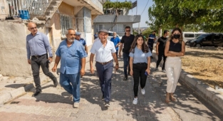 Kadifekale'ye sürpriz ziyaret