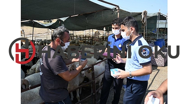 Karabağlar’da kurban satış alanlarına sıkı kontrol