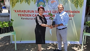 Karaburun’da bağcılık yeniden canlanıyor…