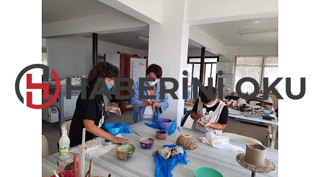 Karaburun’da çocuklara sanat dolu tatil