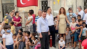 Karyad çocukları sevindirdi