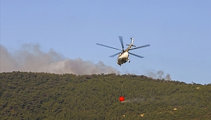 Makilik ve ormanlık alanda çıkan yangın kontrol altına alındı