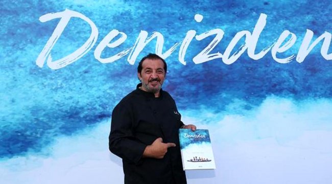 Masterchef Mehmet Yalçınkaya'nın ilk kitabı: Denizden...
