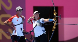 Milli okçular Tokyo 2020'yi 4. tamamladı