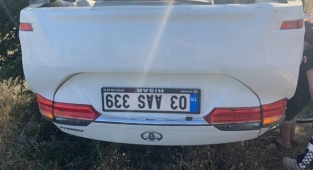 Otomobil şarampole devrildi: 1 ölü, 1 yaralı