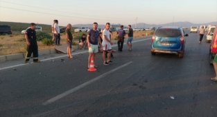 Trafik kazasında 1 kişi öldü, 5 kişi yaralandı