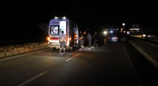 Uşak'ta otomobilin çarptığı yaya hayatını kaybetti