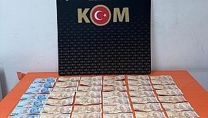 Üzerinden 2 bin 645 lira değerinde sahte para çıktı