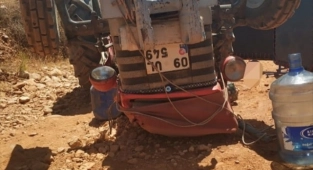 Aydın'da devrilen traktörün sürücüsü öldü