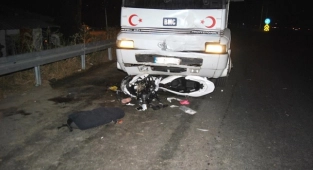 Baba,kız trafik kazasında öldü