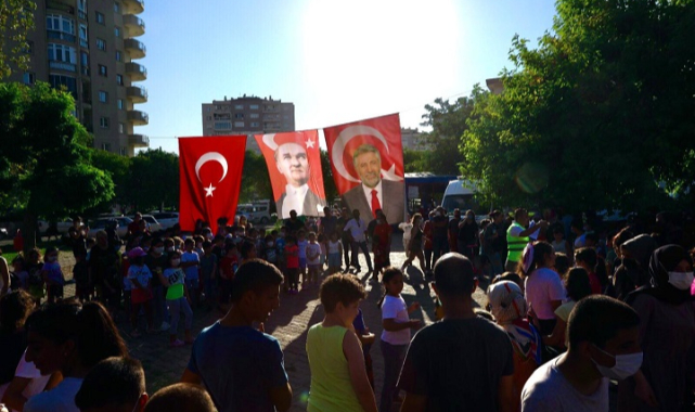 Bayraklılı Çocuklar Hem Eğlendi, Hem Spor Yaptı