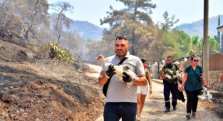 Bornova’dan Marmaris’e yardım eli