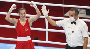 Buse Naz Çakıroğlu olimpiyat madalyasını garantiledi