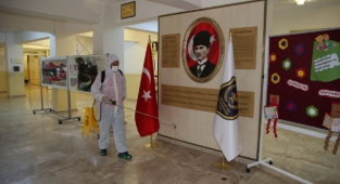 Çiğli’de Okullara Dezenfekte