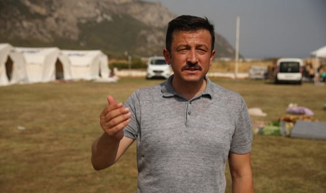 Dağ'dan yangınlara ilişkin açıklama