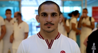 Erkekler judo 60 kiloda Recep Çiftçi bronz madalya kazandı