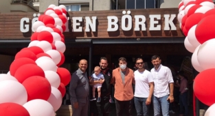 Göçmen Börekçisi açıldı