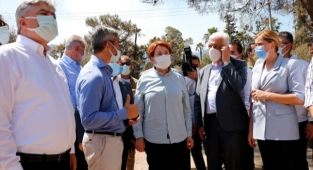 İYİ Parti Genel Başkanı Akşener, Marmaris'te