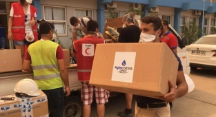 İzmir DEVA’dan Milas’a yardım eli