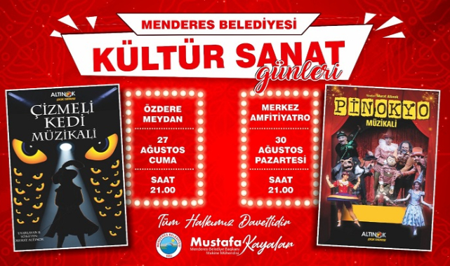 Menderes’te Çocuklar İçin Tiyatro Zamanı