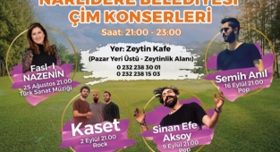 Narlıdere Belediyesi Çim Konserleri başlıyor!