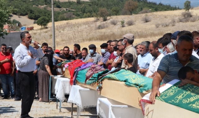 Trafik faciasında vefat eden 7 kişi toprağa verildi
