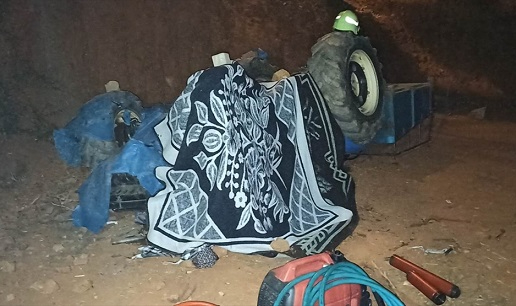 Traktörün devrilmesi sonucu 1 kişi hayatını kaybetti