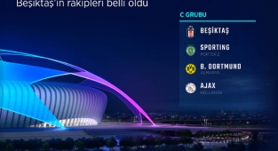 UEFA Şampiyonlar Ligi’nde Beşiktaş’ın rakipleri belli oldu
