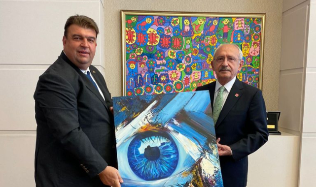 Başkan Yetişkin CHP lideri Kılıçdaroğlu’nu ziyaret etti