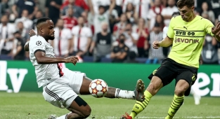 Beşiktaş ‘Devler Ligi’ne mağlubiyetle başladı