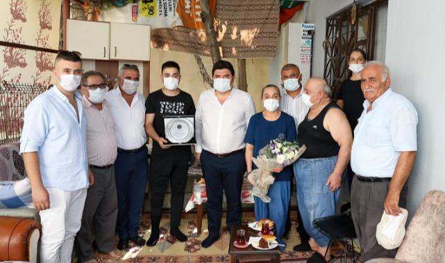 Bucalı gaziye vefa ziyareti