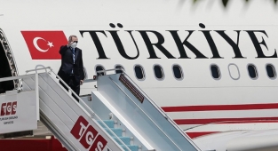 Cumhurbaşkanı Erdoğan Rusya'ya gitti