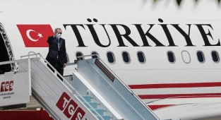 Cumhurbaşkanı Erdoğan Rusya'ya gitti